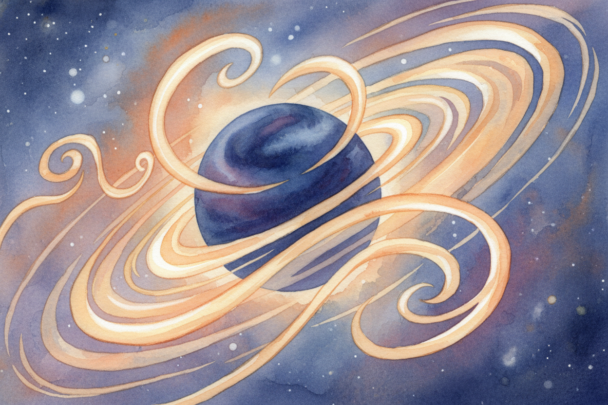Gravity is just the way that heavy things tug on everything around them — and a heavier thing tugs harder. Once ++Jupite