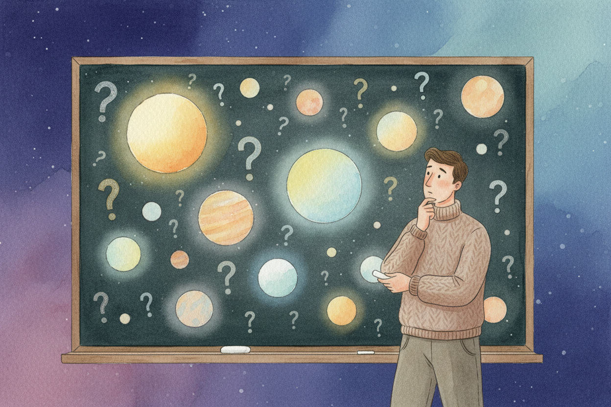 ~~Suddenly~~ astronomers had a problem. They could either accept dozens of new planets — making the solar system **a con