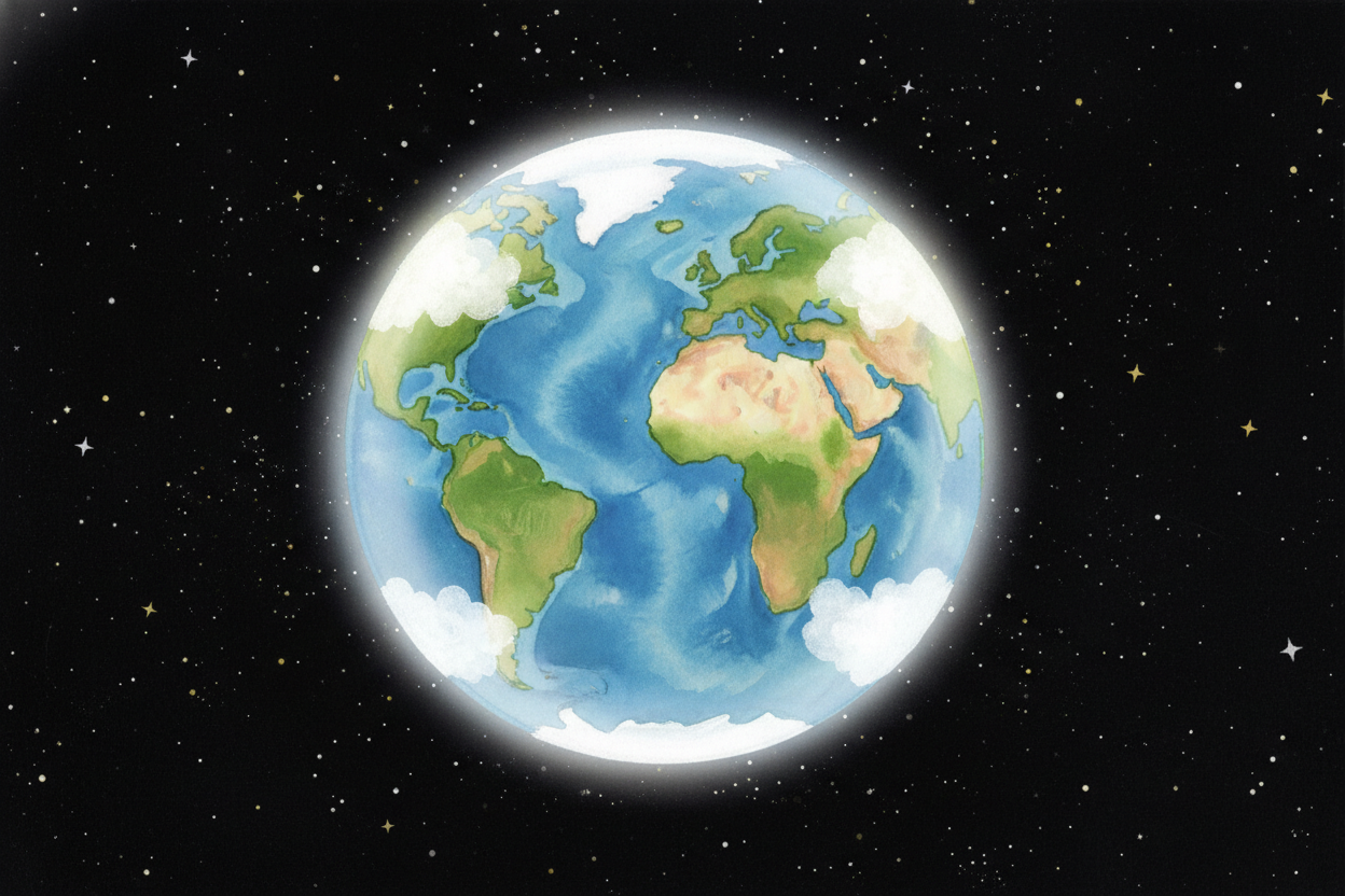 ++Earth's two poles++ — top and bottom, north and south — sound like **mirror twins**. They're both ice kingdoms. They'r