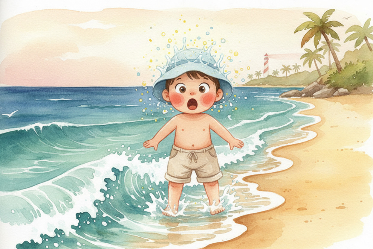 You've tasted it — that sharp, stinging flavor when a wave smacks you in the face. The ocean is salty. ~~Really salty.~~