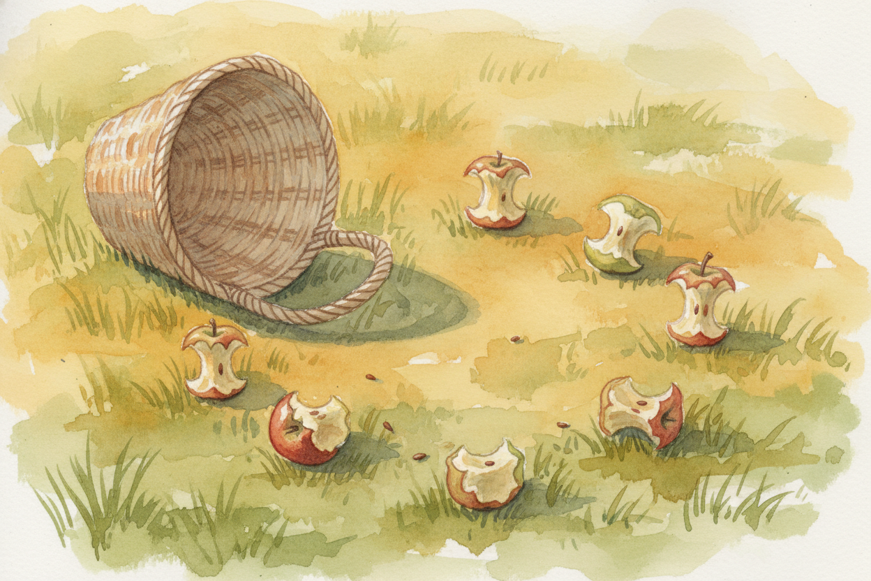 Zero also lets you do **something magical**: subtraction that goes below where you started. If you have 7 apples and eat