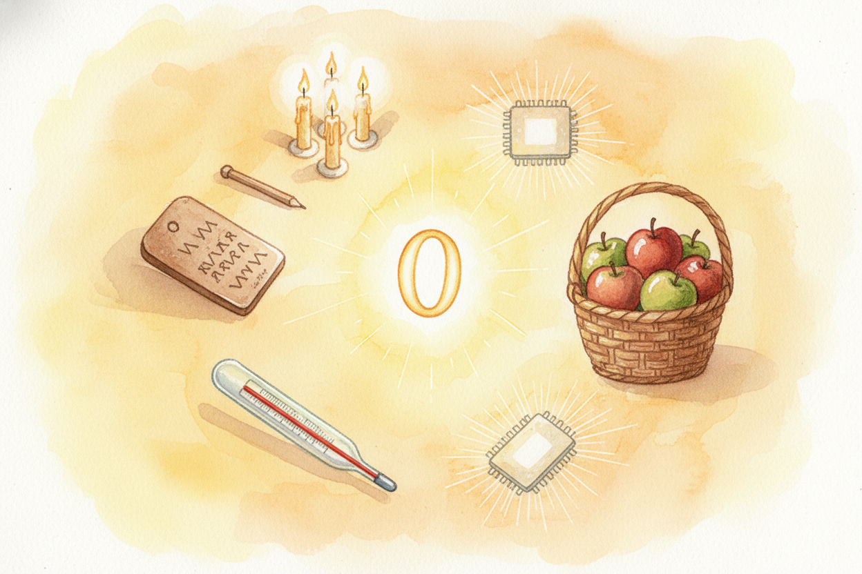 ~~So the next time you see a zero, remember:~~ it started as a way to write "nothing," became the **placeholder that mak