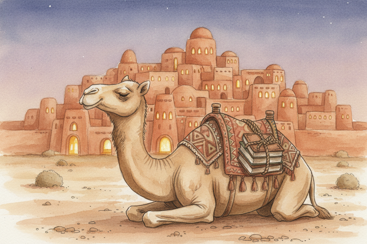 So why was ++Timbuktu++ a famous center of learning? Because the right things met in one place: **a perfect crossroads**