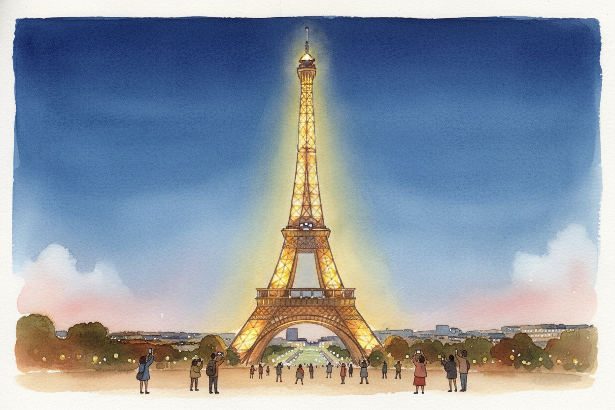 The tower was **supposed to be temporary** — torn down after twenty years. ~~But it turned out~~ to be perfect for radio