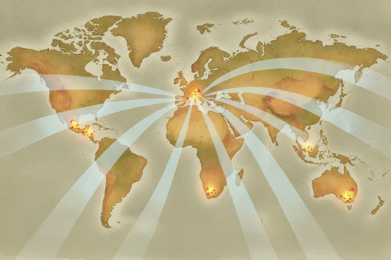 ~~Here's the part~~ that made it truly **"world" sized**: these European countries weren't just countries. They were emp
