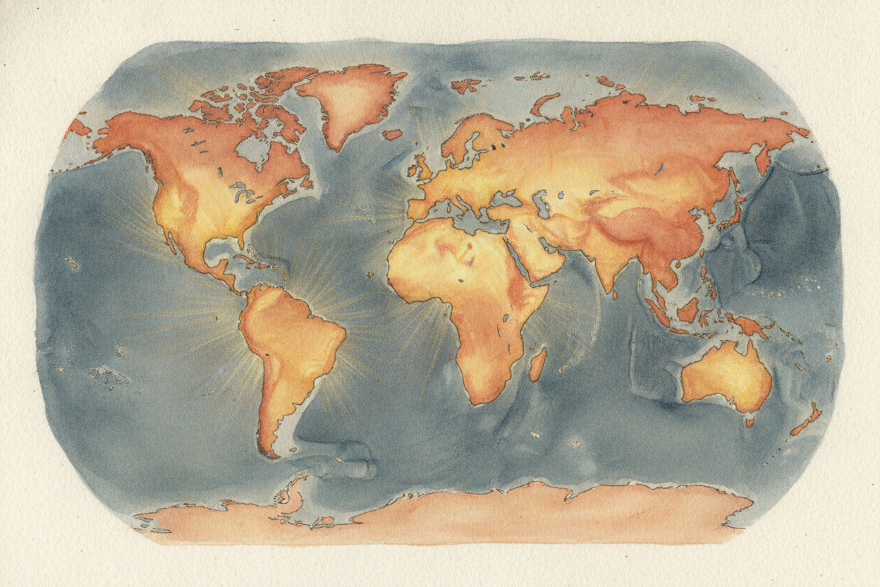 For a while, the United States stayed out, watching from across the ocean. **But in 1917** it joined in too, and ~~that 